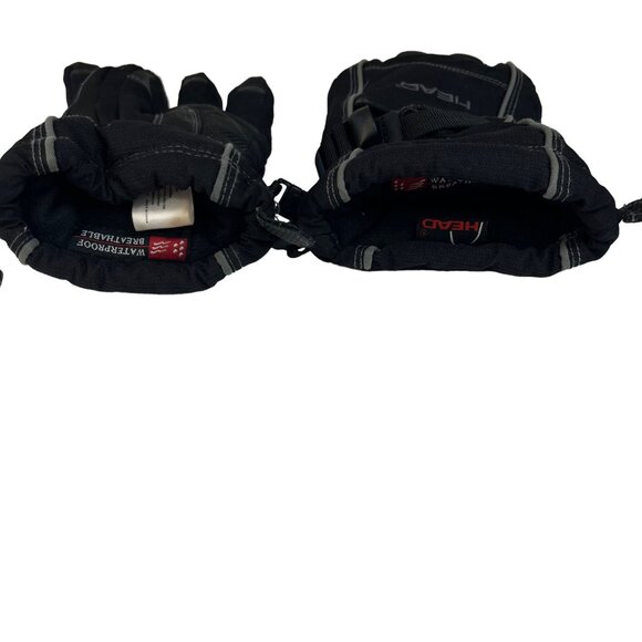 HEAD Outdoor Gloves Mens Small Black Waterproof Breathable - Picture 8 of 14